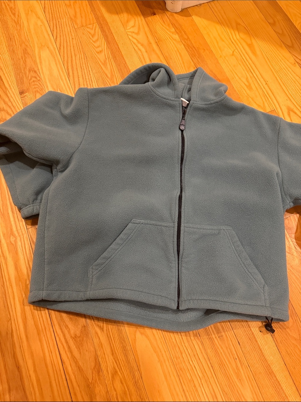 Cozy Full-Zip Fleece Jacket - Slate Green
